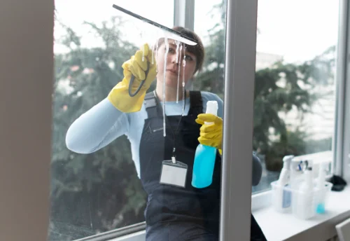 Nettoyage de vitres intérieures et extérieures à Houssen